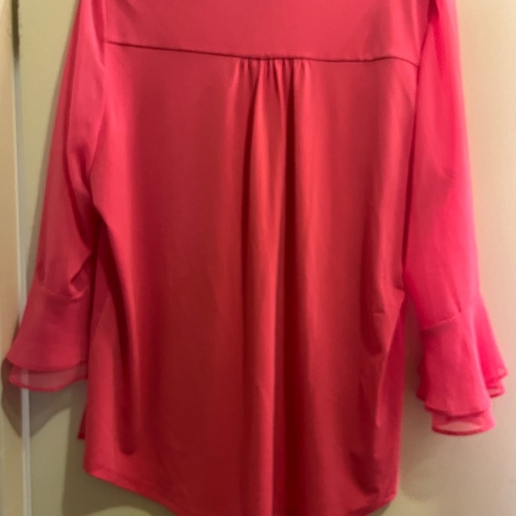 Charter Club Vibrant Pink Blouse - Picture 4 of 4